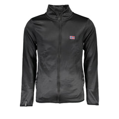 Suéter de poliéster negro de Noruega 1963