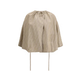 Chaqueta de chambray extragrande Fendi