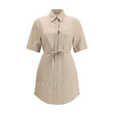 Fendi Chambray Dress