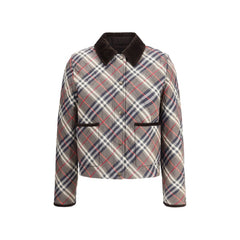 Burberry Check wadded Jacket