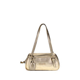 Versace Laminated metallic Bowling Shoulder Bag