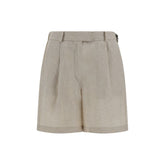 Brunello Cucinelli Linen Shorts