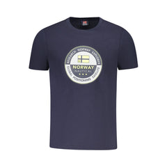 Norway 1963 Blue Cotton T-Shirt