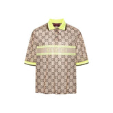 Gucci GG Supreme Perforated Polo