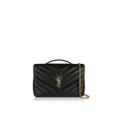 Saint Laurent Loulou Large Leather Shoulder Bag