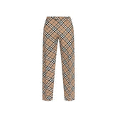 Burberry Wool Blend Check Pants