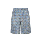 Fendi Printed Silk Shorts