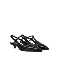 Miu Miu Leather Slingback Pumps