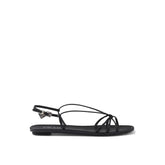 Prada Leather Flat Sandals