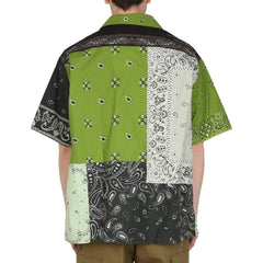 Kenzo Patchwork Cotton Shirt