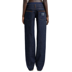 Miu Miu Piped-Trim Denim Jeans