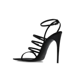 Saint Laurent Jerry Satin Sandals