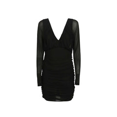 Saint Laurent Mini Draped Dress