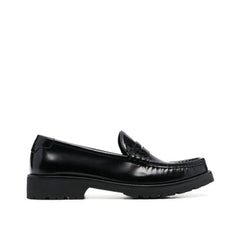 Saint Laurent Oxford Leather Loafers