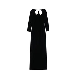 Saint Laurent Velvet Long Dress