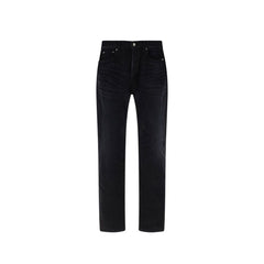Saint Laurent Cotton Denim Jeans
