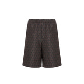 Valentino Logo Silk Shorts