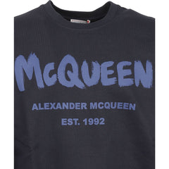 Alexander McQueen Cotton Logo Sweatshirt