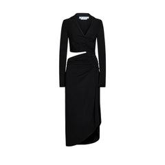 Off-White Cut-Out Midi Dress