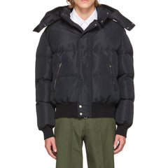 Alexander McQueen Wool Blend Padded Bomber