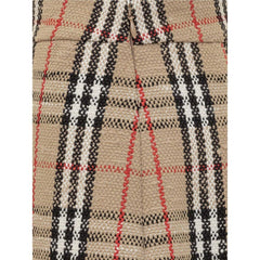 Burberry Vintage Pattern Mini Skirt