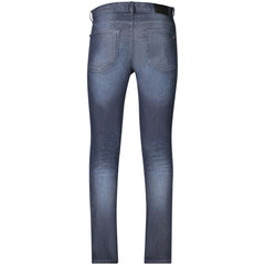 Hugo Boss Blue Cotton Jeans & Pant
