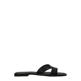 Kenzo Black Leather Slipper