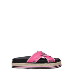 Kenzo Pink Fabric Slipper