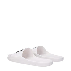 Kenzo White Cotton Slipper