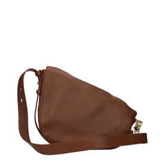 Burberry Brown Leather Crossbody Bag