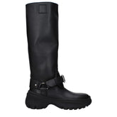 Burberry Black Leather Boot