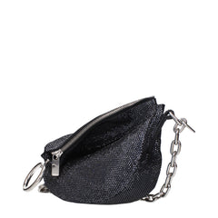 Burberry Black Leather Shoulder Bag