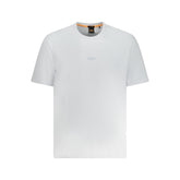 Hugo Boss Blue Cotton T-Shirt