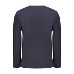 Hugo Boss Blue Cotton Sweater
