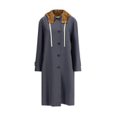 Miu Miu Hooded long Coat