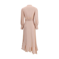 Zimmermann Silk charmeuse wrap Dress