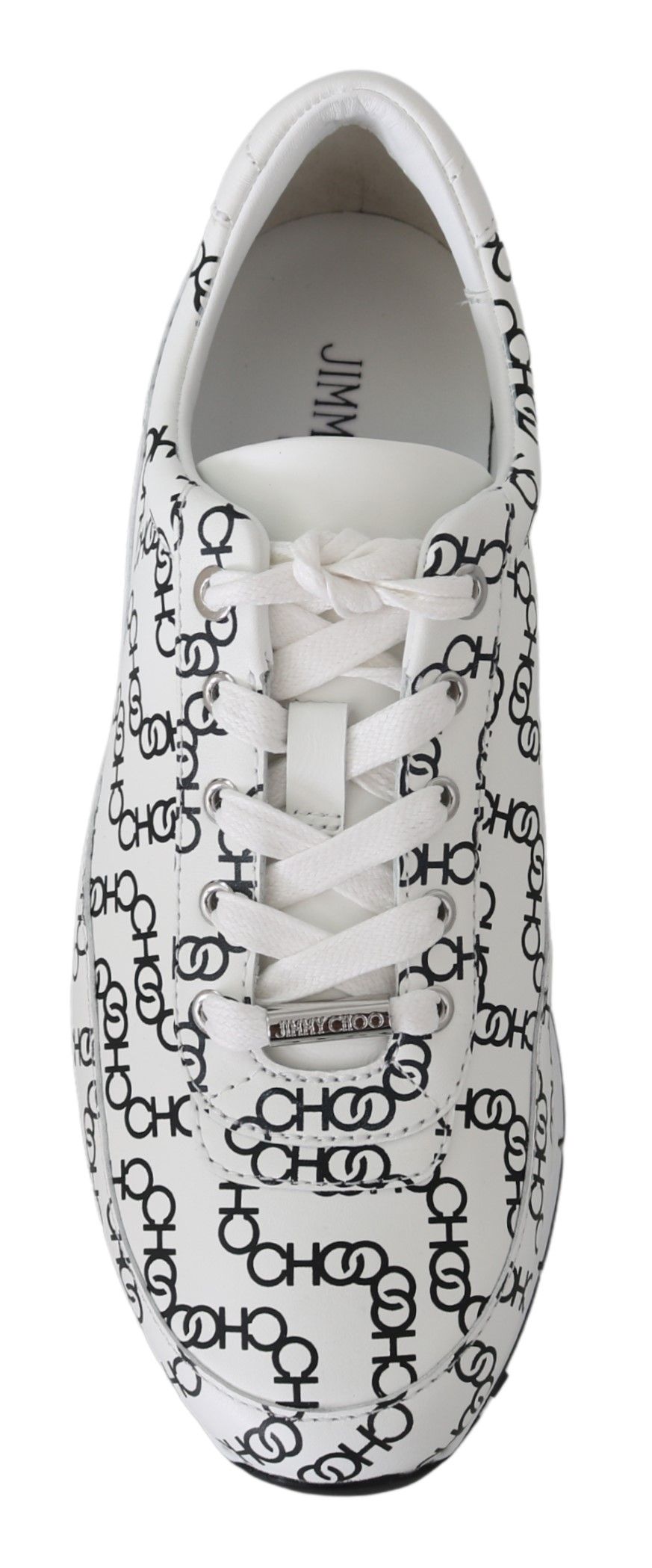Jimmy Choo - Elegantes zapatillas de piel monocromáticas