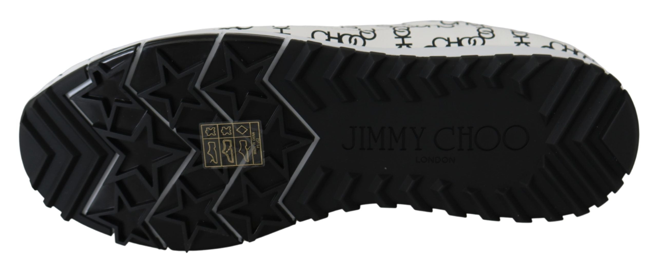 Jimmy Choo - Elegantes zapatillas de piel monocromáticas