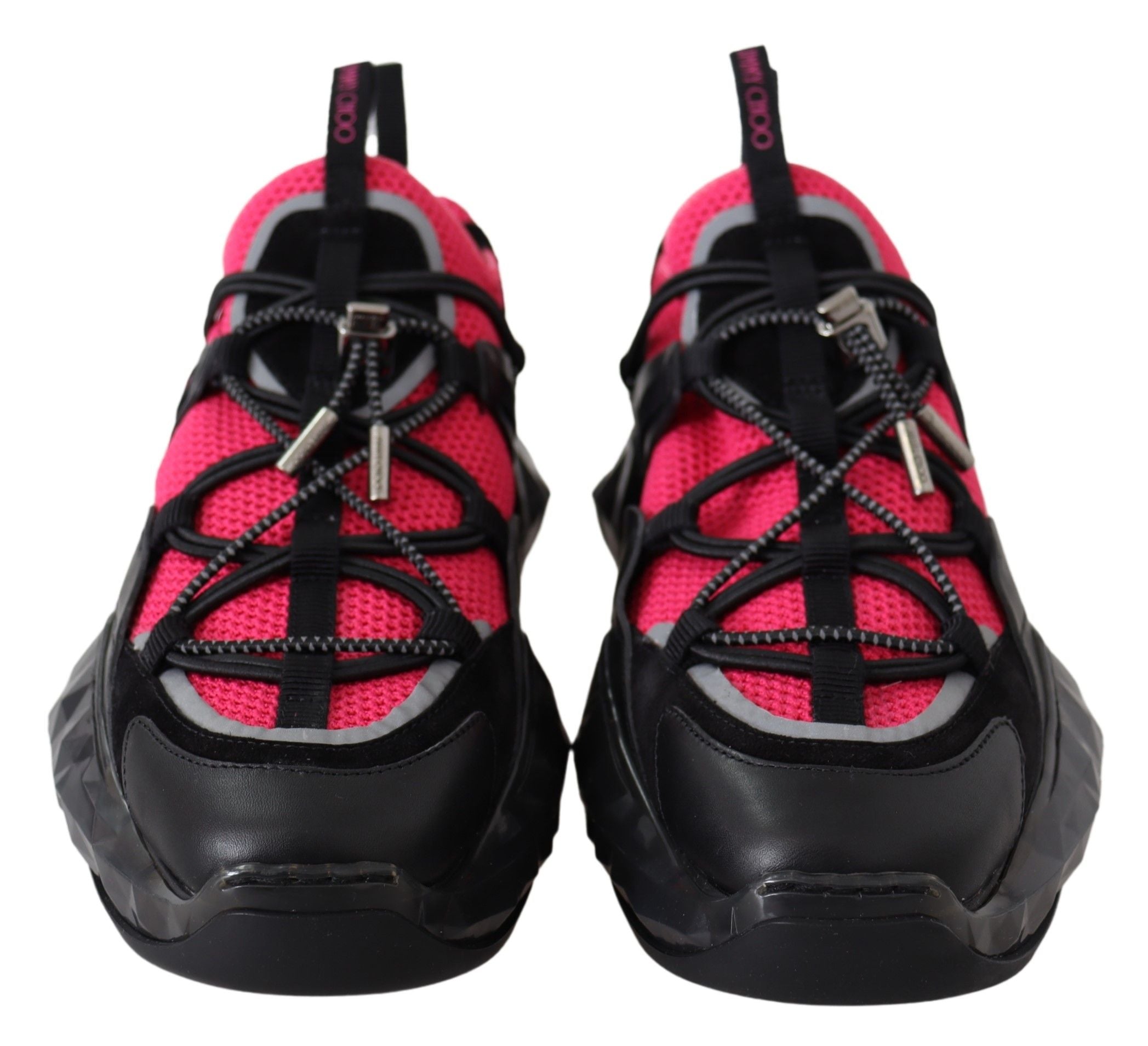 Jimmy Choo Electric Elegance Zapatillas de malla de cuero