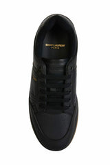 Zapatillas bajas elegantes de cuero negro de Saint Laurent