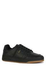 Zapatillas bajas elegantes de cuero negro de Saint Laurent