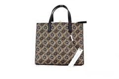 Bolso bandolera Marc Jacobs Mini Grind Signet de piel con estampado