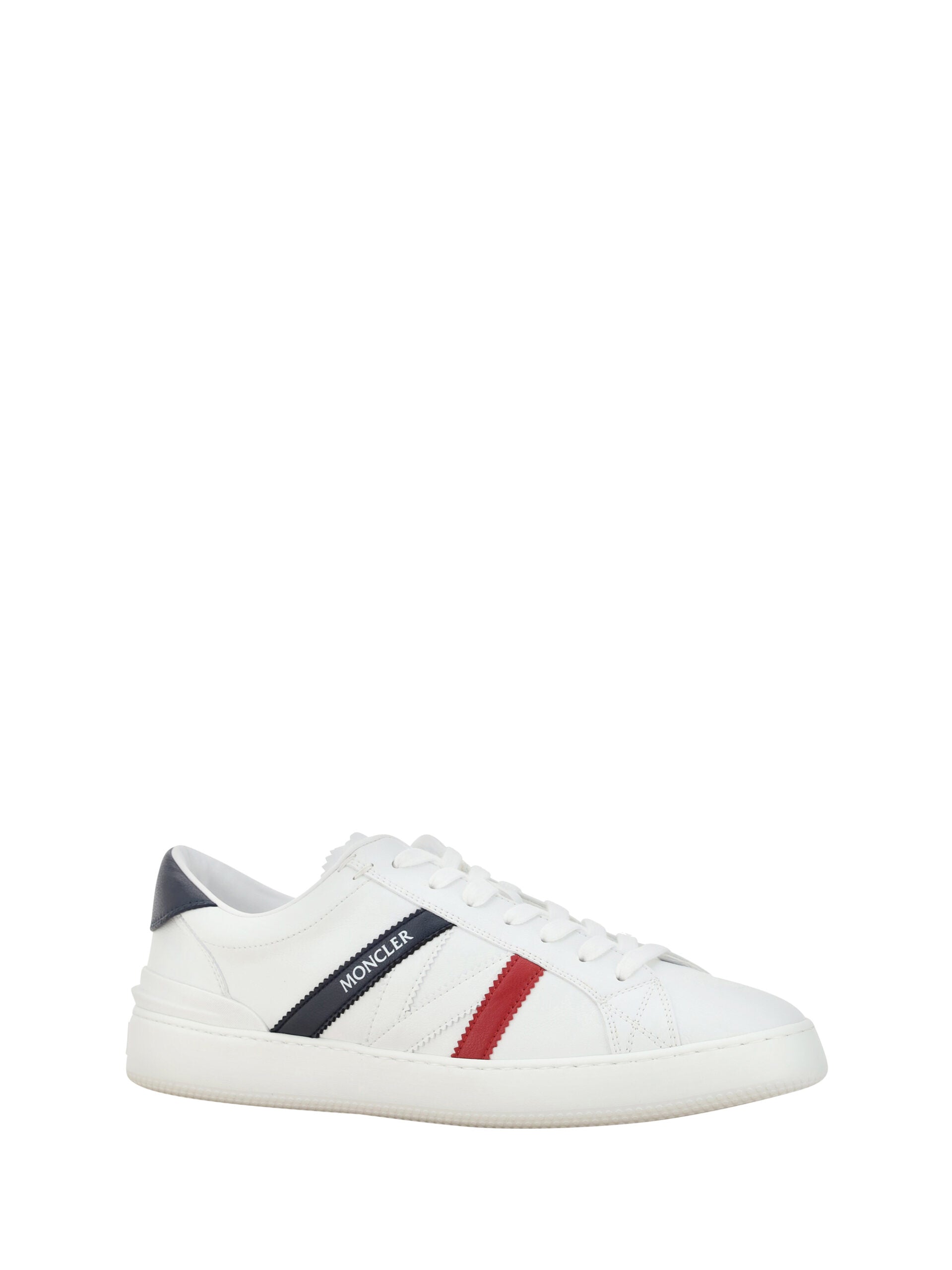 Zapatillas Moncler elegantes blancas Monaco M para hombre