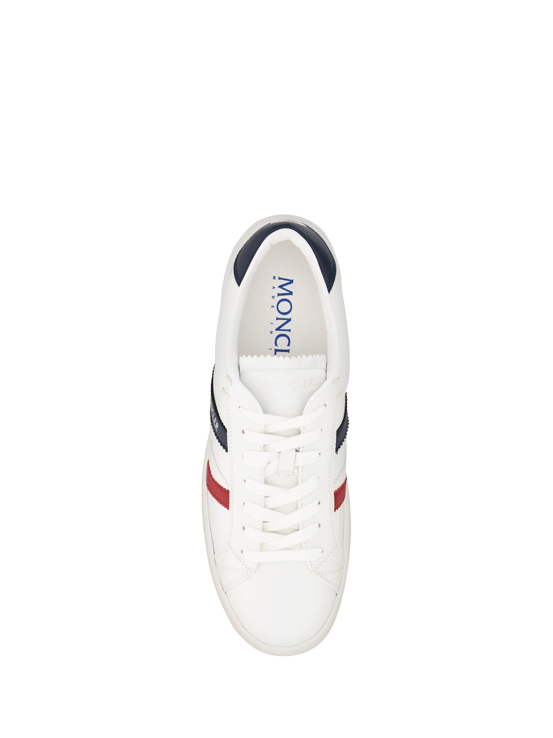 Zapatillas Moncler elegantes blancas Monaco M para hombre