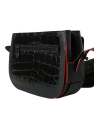 Bolso de cámara elegante de piel exótica de Balenciaga