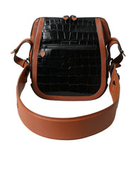 Elegante bolso bandolera de piel de cocodrilo de Balenciaga