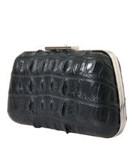 Elegante bolso de noche de piel de cocodrilo de Balenciaga