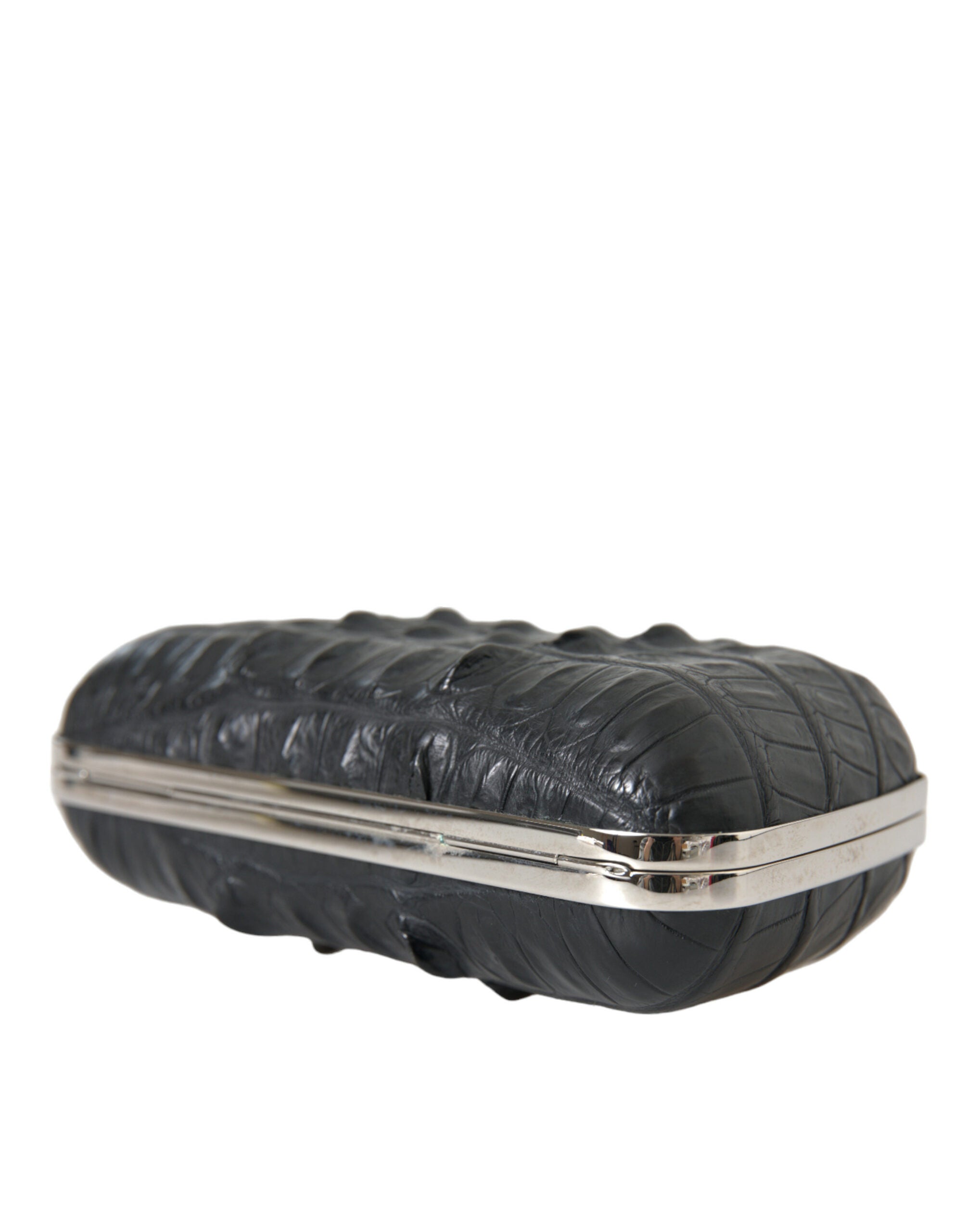 Elegante bolso de noche de piel de cocodrilo de Balenciaga