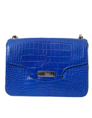 Bolso de hombro Balenciaga Chic de piel de caimán con cadena