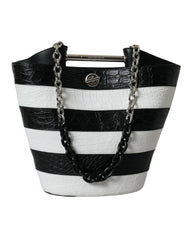 Bolso maxi estilo cubo Balenciaga Chic de piel de cocodrilo